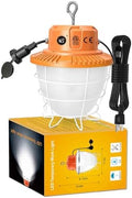 150W Temporary Work Light 360° Area 37500LM 5000K Light for Jobsite, IP65 Hanging Work Light with Hook, 3300 sq.ft Coverage Portable Construction Light for Garage Warehouse Workshop by NS