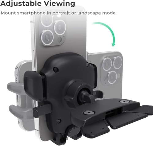 iOttie Easy One Touch Signature CD Slot Car Mount for Smartphone iPhone 18 - Image 3