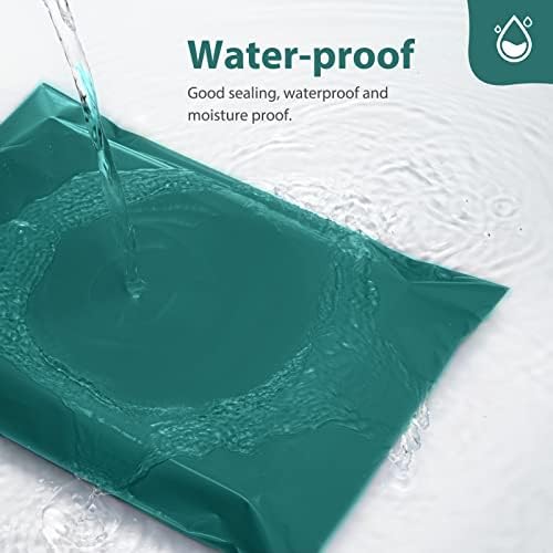 Fuxury Large Poly Mailers 24x24 Inch 50 Pcs, Waterproof XL Shipping Bags for Clothing, Strong Adhesive Packaging Shipping Envelopes, Self Sealing Mailers Plastic Mailing Bags for Business,Forest Green - Image 3