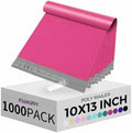 Fuxury Poly Mailers 10X13" 1000 Pack,Shipping Bags For Clothing,Hot Pink by Fuxury
