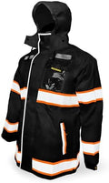 KwikSafety - Charlotte, NC - TORRENT Rain Jacket & Trench Coat ANSI OSHA Class 3 High Visibility Jacket Hi Vis Rain Gear by KwikSafety