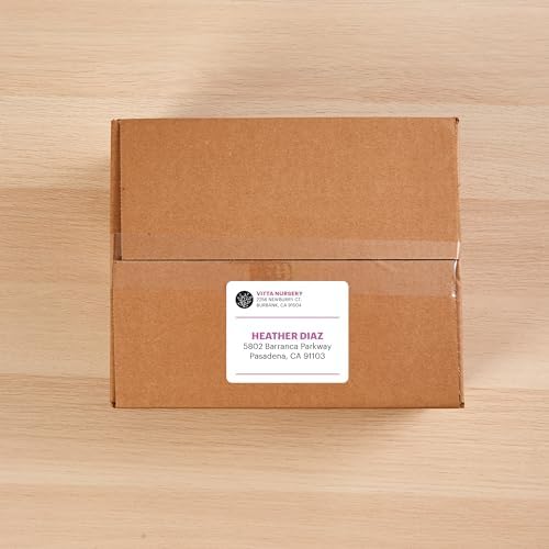 Avery TrueBlock Shipping Labels, Sure Feed, Permanent, 3-1/3" x 4", White, 2 Pack, 120 Labels Total (32134) - Image 2