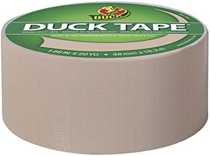 Duck Brand 283264 Color Duct Tape, Single Roll, Beige, 60 Foot - Image 2