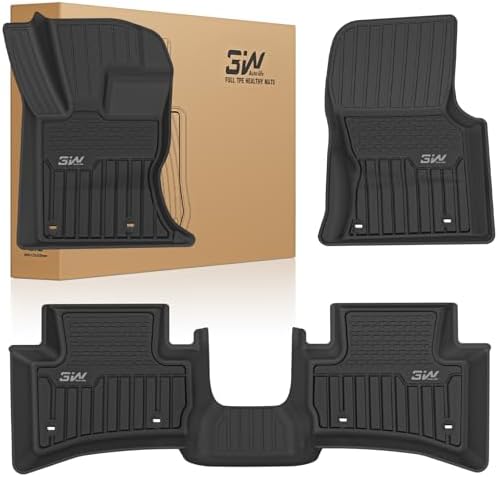 3W Floor Mats for 2017-2025 2026 Range Rover Land Rover Velar/Jaguar F-Pace by 3W