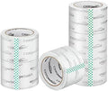 Amazon Basics 2.83 Inch Wide Packing Tape, Fits 3-Inch Dispensers, Crystal Clear, Low Odor, for Moving, Storage, Shipping and Sealing Boxes, 54.6 Yards, 6-Pack by AmazonBasics