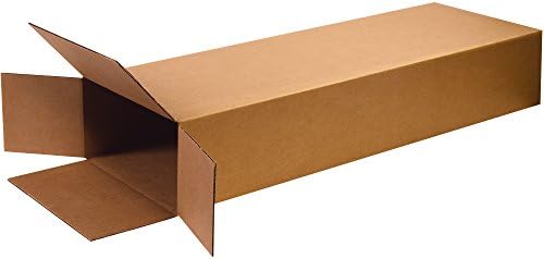 Tape Logic TLHD18752FOL Side Loading Boxes, 18" x 7" x 52", Kraft (Pack of 5) by TapeLogic