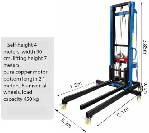 Freight Elevator Lift Rolling Material Lift for Duct, Cold Storage Panel Brick - Image 2