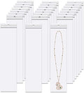 2'' x 8'' Long Jewelery Plastic Bags 300pcs Poly Zip Seal Storage Bags Necklace Bags with Hang Hole for Packaging Shipping Incense 2 Mil (4 Sizes to Choose from) by BornFeel