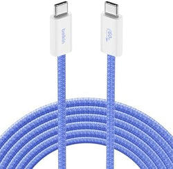 Belkin USB C to USB C 60W Braided Cable 9.9ft iPhone Charger Cord by Unknown