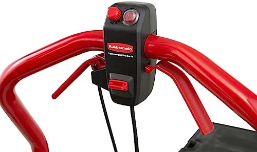 Rubbermaid Commercial Products Platform Truck Motorized Kit Medium Size 24"x48" for Moving Heavy Loads in Industrial/Commercial/Warehouse Environments - Image 4