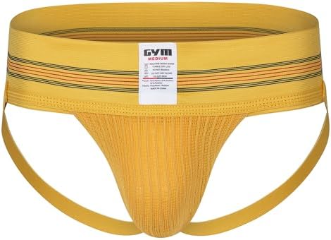 GYM mens 3" Wide Band Classic Athletic Supporter by GYMBrandJockstraps