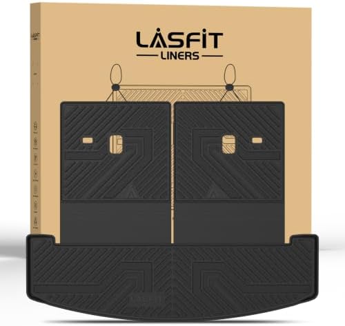 LASFIT Cargo Mats for Hyundai Santa Fe 2026 2025 2024 (Fit Gas & Hybrid) by LASFIT