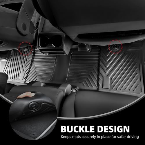YITAMOTOR Floor & Cargo Mats Fit Honda Odyssey 2018-2026 Mini Passenger Van - Image 5