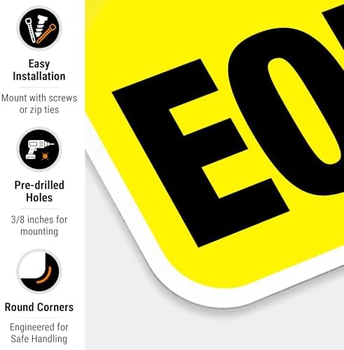 Heavy Equipment Sign, OSHA Caution Sign, - Image 2