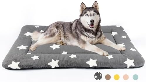 Mora Pets Dog Crate Pad Dog Bed for Crate Washable Flat Pet Kennel Mat Cute by MoraPets