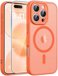 FNTCASE for iPhone 16 Pro Max Case, Fit for Magsafe, Glass Screen Protector by FNTCASE