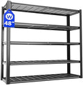 48" W Metal Garage Shelving 5 Tier Storage Shelves Heavy Duty 3030LBS by VDEVY