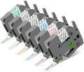 COLORTY Replace for Brother P-Touch Label Maker Tape TZe 12mm 0.47 Clear by COLORTY
