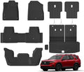 Floor Mats & Cargo Liner with Backrest Mat for Honda Pilot 2023-2025 2026 by NIKALAIKA
