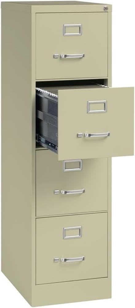 CommClad 4-Drawer Letter-Size Vertical File Cabinet - Image 5