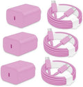 AISNI iPhone 17/16/15 Charger Fast Charging 3 Pack Type C Chargers by AISNI