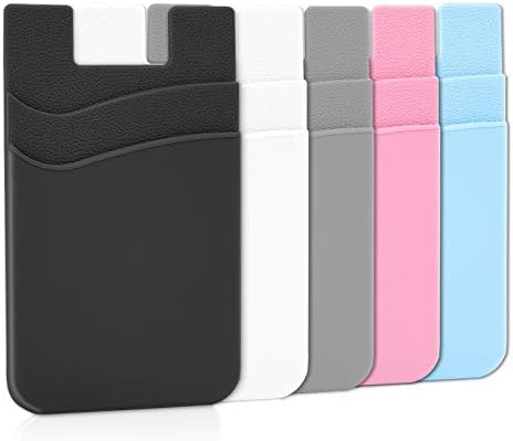 Senose Phone Wallet, Card Holder for Back of Phone Stick on Cellphone Cases by Senose
