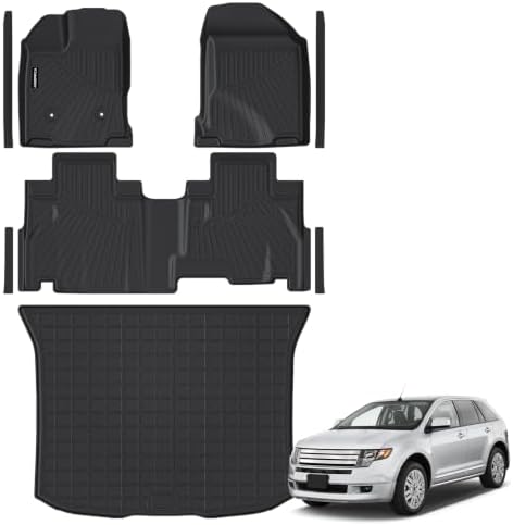 Floor Mats Cargo Liner for Ford Edge 2007-2014 & Lincoln MKX 2007-2015 by Aroppca