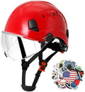 Aolamegs Construction Hard Hat with Visor and Chin Strap for Men,ANSI Z89.1 by Aolamegs