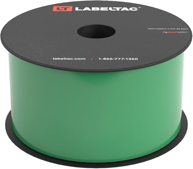 LabelTac LT4/LT4P/LTPX Label Supply 2.5" x 150' Green by LabelTac