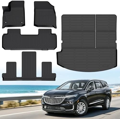 Floor Mats for Buick Enclave 2018-2024 by Vehiwell
