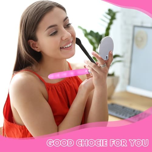 Copkim 2 Pcs Telescoping Inspection Mirror Mechanics Mirror,50mm,Pink - Image 5