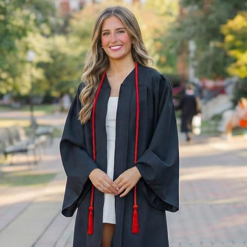 GraduationMall Graduation Honor Cord 68" Red - Image 7
