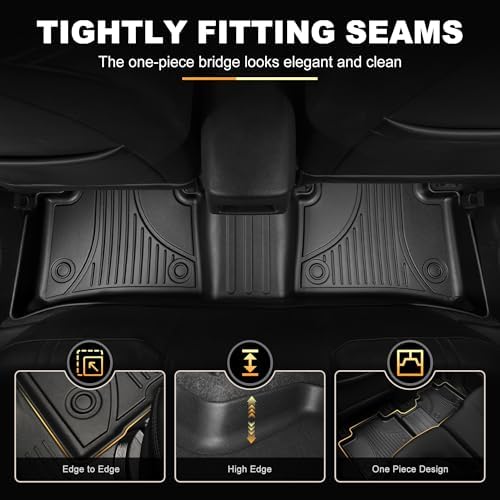 AOMSAZTO Floor Mats for Toyota Camry 2012-2017 (Not for Hybrid) Cargo Liner - Image 4