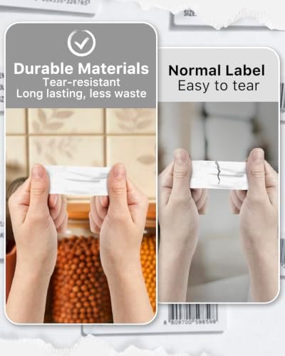 iEager 3x1 Inch Thermal Labels, White Durable Thermal Printer Stickers - Image 4