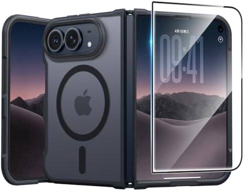 FNTCASE for iPhone Duo Case, with Screen Protector, Compatible with Magsafe by FNTCASE