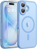 FNTCASE for iPhone 16 Plus Case, Fit for Magsafe, Screen Protector by FNTCASE