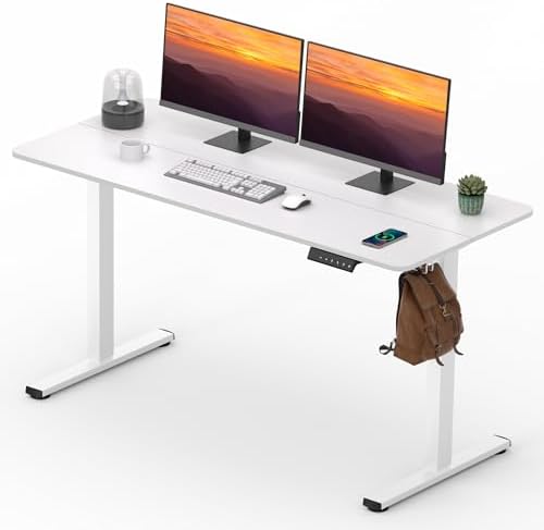55''x 24'' Standing Desk Electric Adjustable for Home Office by FitStand