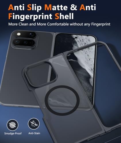 FNTCASE for Google Pixel 11 Pro Fold Case, Fit for Magsafe, Translucent - Image 5