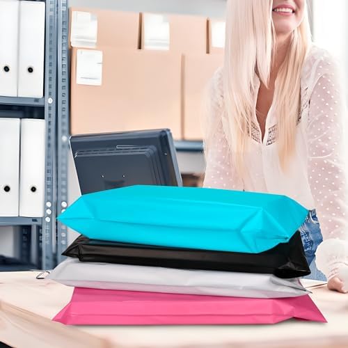 JinRuiKJ 6x9 Poly Mailers Variety Pack of 100, 25Pcs Each Color - Image 4