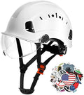 Aolamegs Construction Hard Hat with Visor and Chin Strap for Men,ANSI Z89.1 by Aolamegs