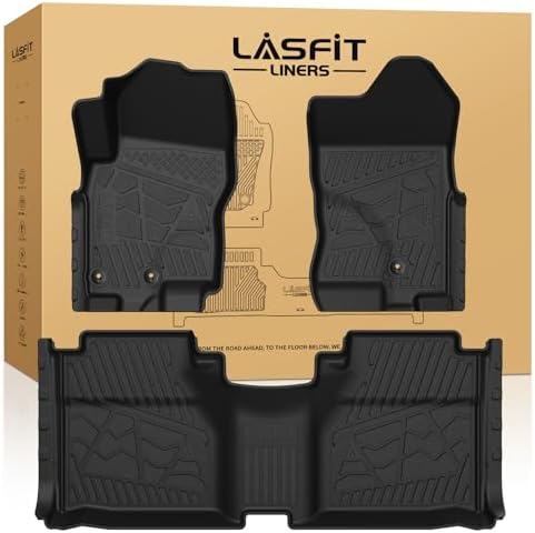 LASFIT Floor Mats for Nissan Frontier King Cab 2009-2021 (Not Fit Crew Cab) by LASFIT
