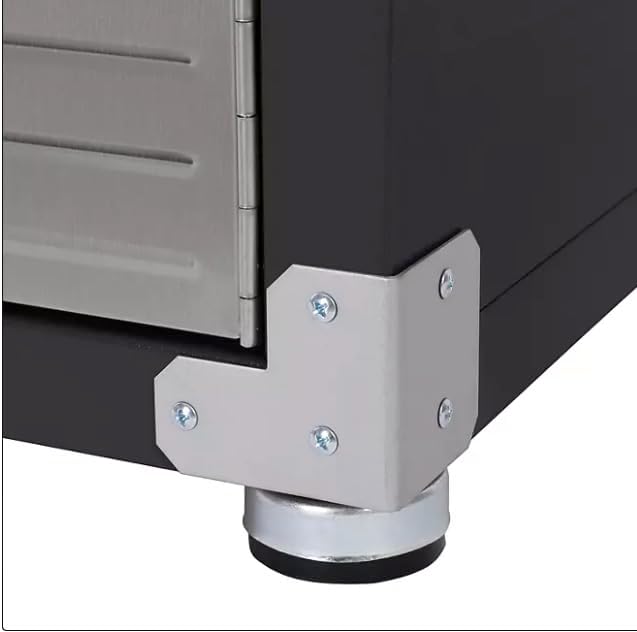 Heavy-Duty Commercial Storage Cabinet (Satin Graphite Black, 60" W x 24" D x 72" H) - Image 5