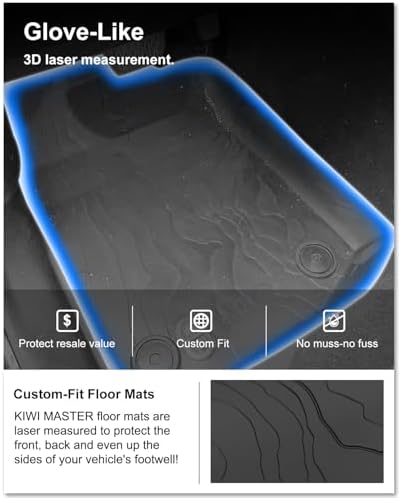 Kiwi Master Floor Mats for 2018-2026 Jeep Wrangler JL 4-Door - Image 2