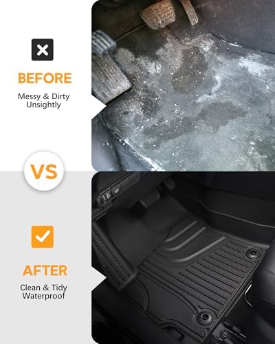Floor Mats & Cargo Mat & Backrest Mat for Honda Passport 2019-2025 - Image 4