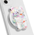 On The Grip Magnetic 3D Gummy Bear Style Expandable Collapsible Mobile Phone Grip Stand Holder for Smartphone Tablet Cell Phone Accessory (Flower) by OnTheGripofficial