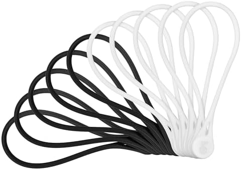 Cable Matters 10-Pack Ultra Strong Silicone Magnetic Cable Ties by CableMatters