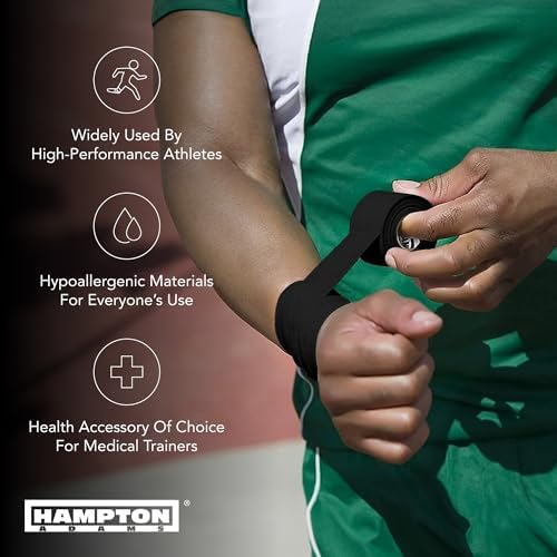 Hampton Adams Athletic Sports Tape, Very Strong, Easy Tear, No Residue - Image 7