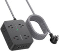 HANYCONY Surge Protector Power Strip, 10 Ft Braided Extension Cord, 1080J by HANYCONY