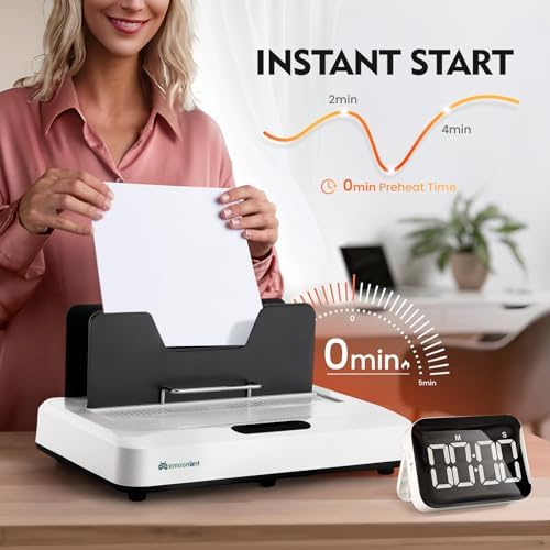 Mxmoonant Thermal Binding Machine PRO 500 Sheets, for A3(Short Edge)/A4/A5 - Image 2