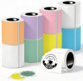 Thermal Printer Stickers 2" Round 900, Circle Thermal Labels BPA Free by Unknown